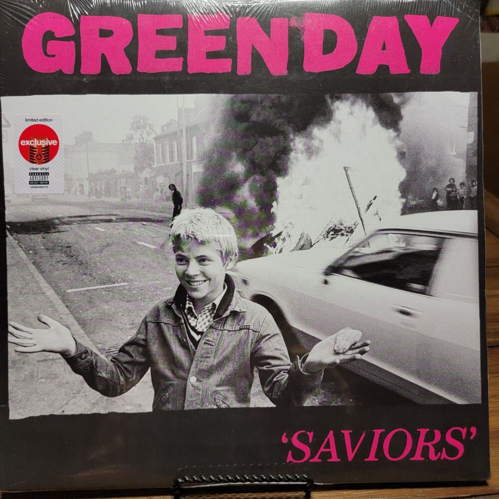 VINYL Green Day: Saviors - Exclusive Clear LP SEALED